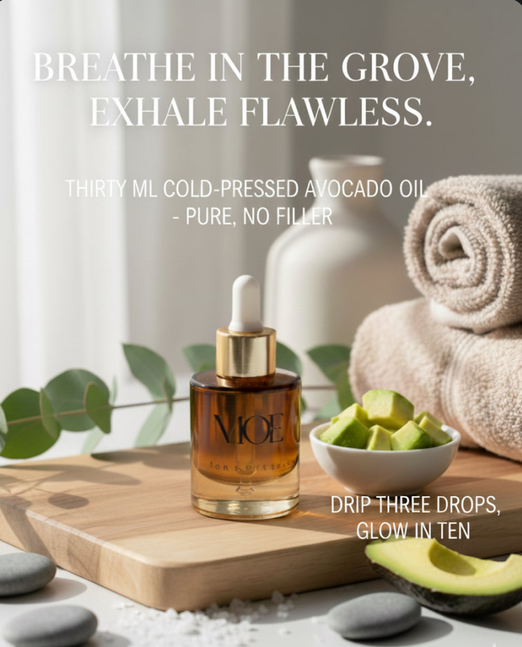 Organic Avocado Oil - Face, Body & Hair