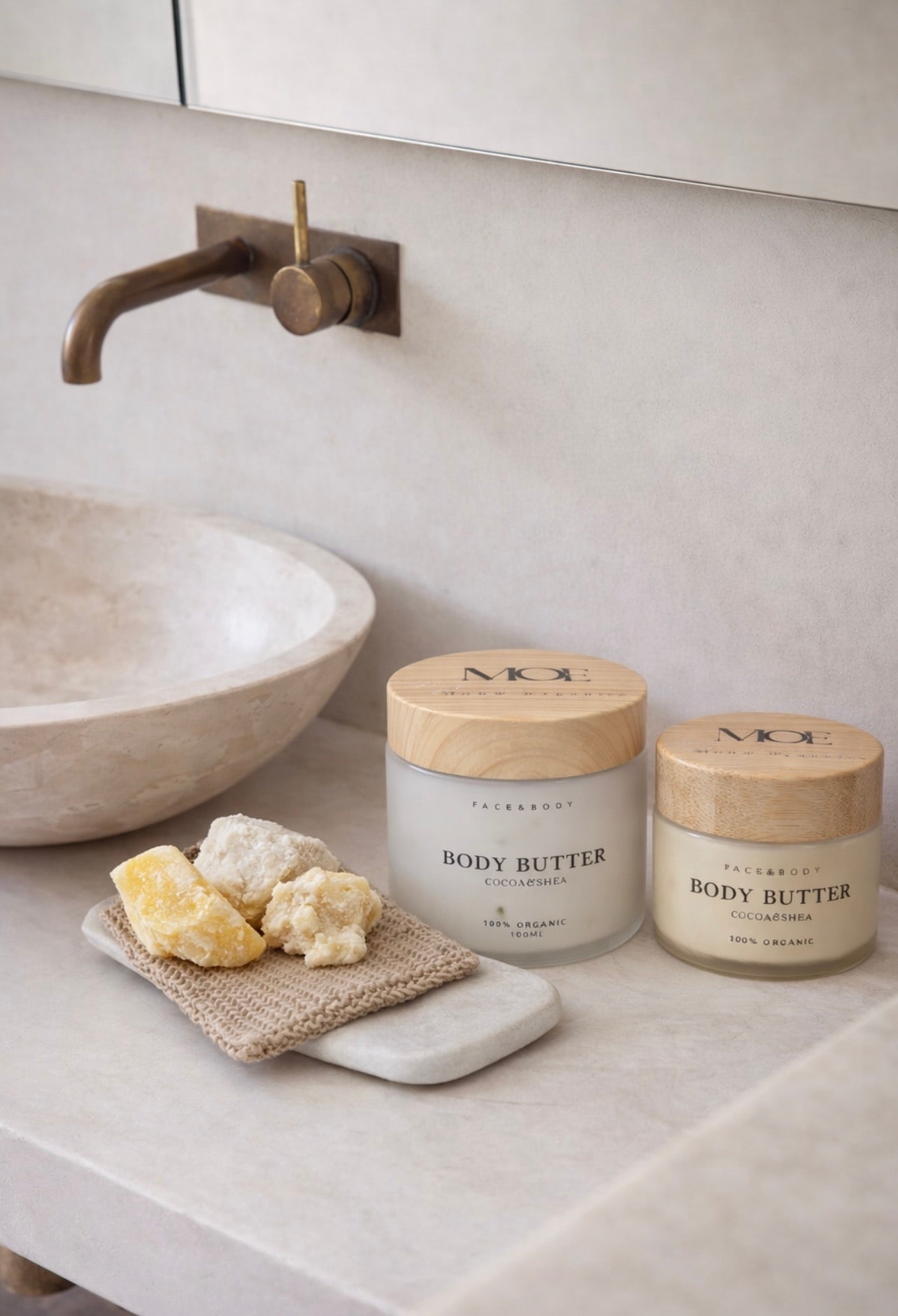 Organic body butter - cocoa & shea